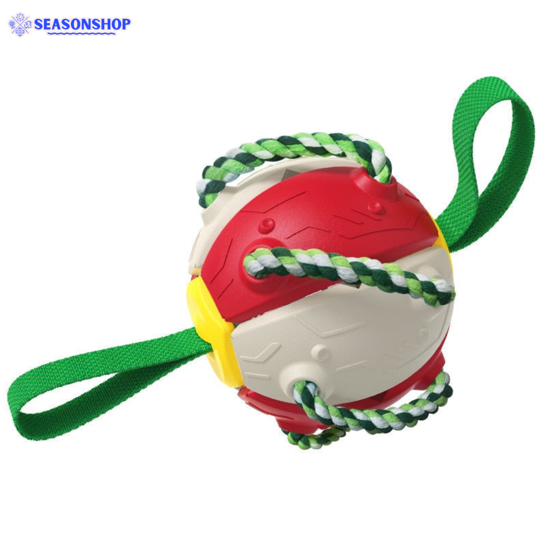 HappyDog Frisbee™ - Onverwoestbare Voetbal & Frisbee!